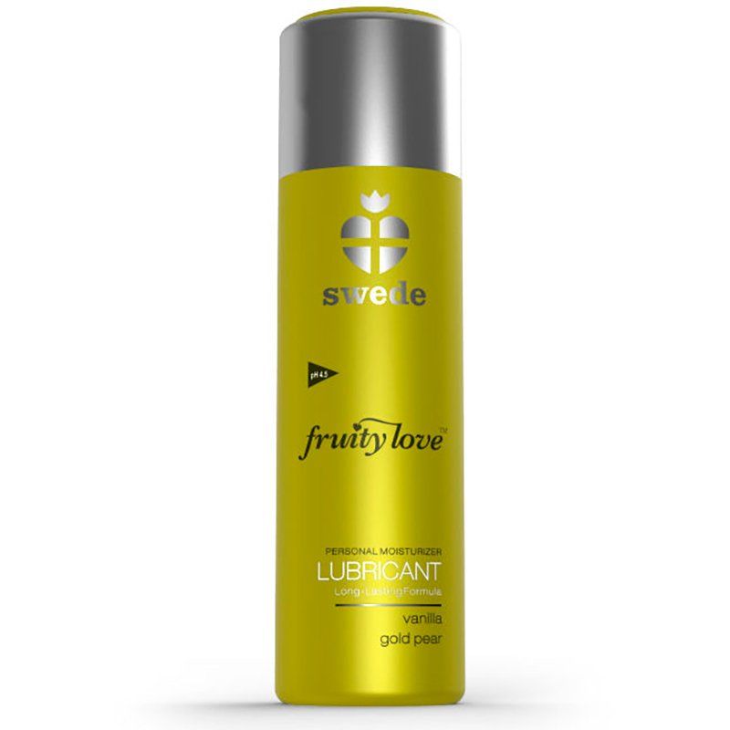 SWEDE   LUBRICANTE FRUITY LOVE PERA ORO Y VAINILLA