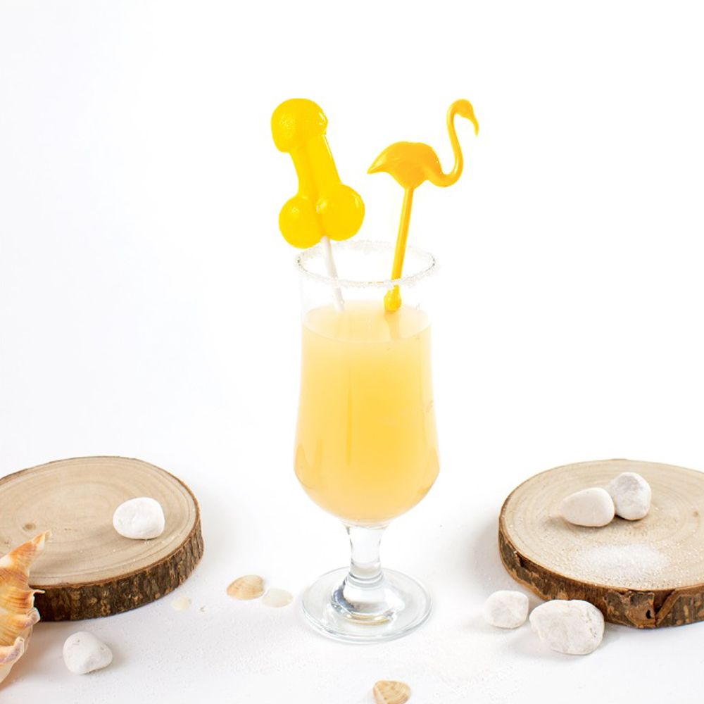 Gominola pene con sabor piña colada